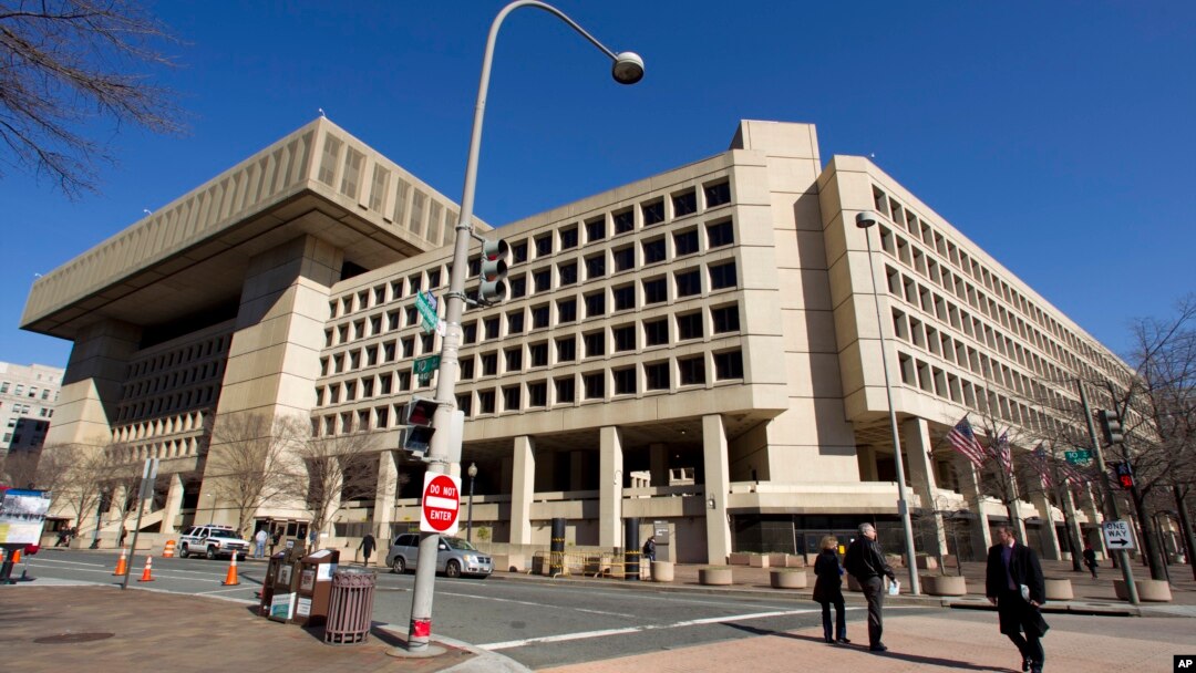 FILE - A view of the FBI headquarters in Washington.