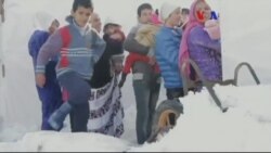 Suriyeli Mültecileri Kış Zorluyor