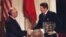 Михаил Горбачев и Рональд Рейган