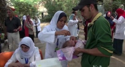 Egypt Fights Back Against Syria Polio Outbreak