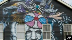 This mural of musician Dr. John, seen in a Feb. 22, 2019 photo, is among nearly two dozen created through Neal Morris's NOLA Murals Project after Morris sued New Orleans to overturn its murals regulation. 