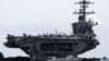 Le USS Theodore Roosevelt à l'entrée du port de Da Nang, au Vietnam, le 5 mars 2020. (Photo: Reuters)