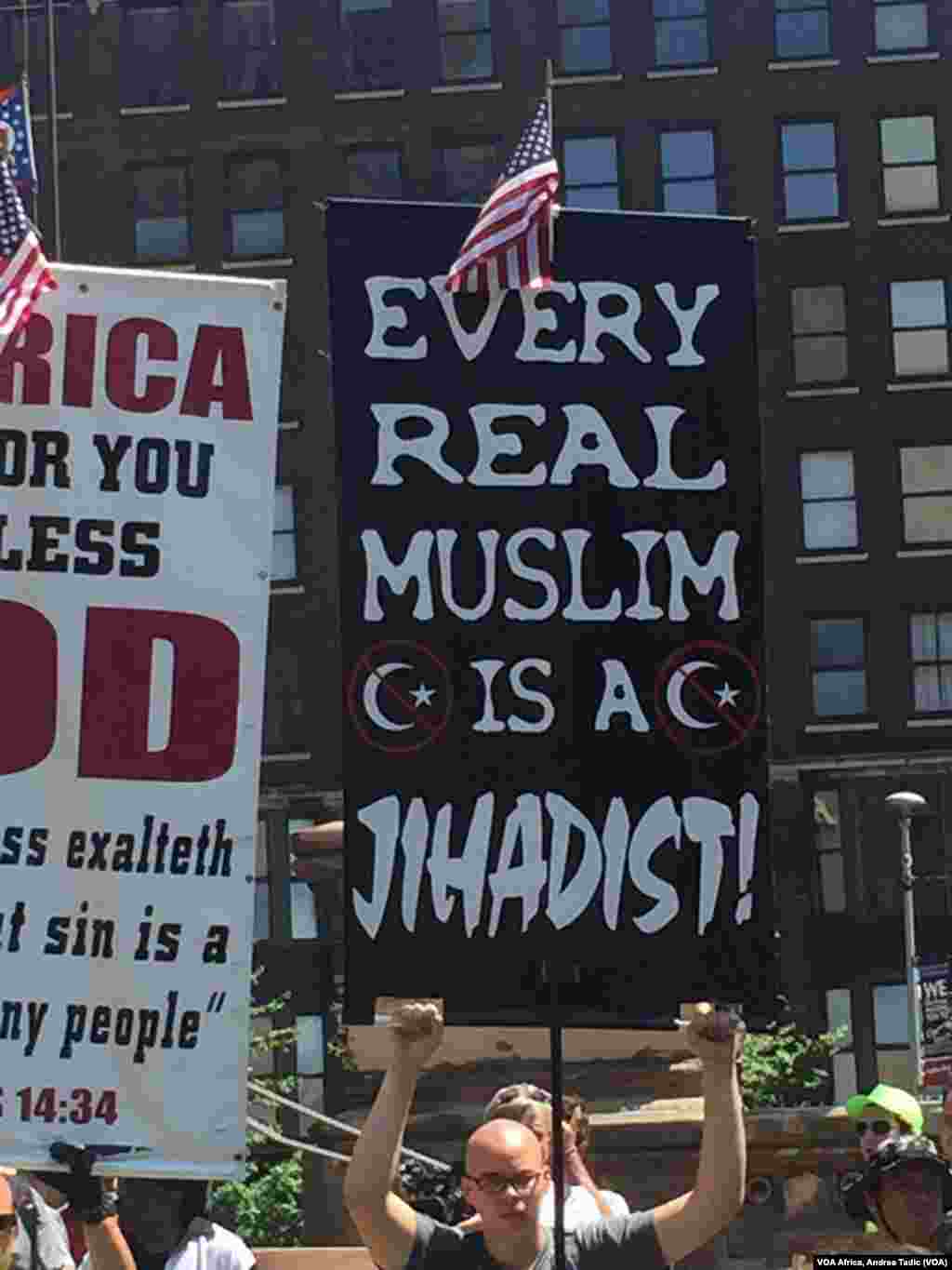 Police at Westboro Baptist rally.