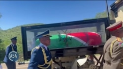 Thousands gather to honor Namibian post-independence leader Sam Nujoma