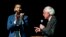 ackson Mayor Chokwe Antar Lumumba, left, applauds as U.S. Sen. Bernie Sanders, I-Vt., answers a question during a town hall meeting examining economic justice 50 years after the assassination of Dr. Martin Luther King Jr., in Jackson, Miss, April 4, 2018.