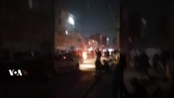 ارسالی به صدای آمریکا - تجمع اعتراضی مردم «حصارک کرج» در شامگاه چهارشنبه