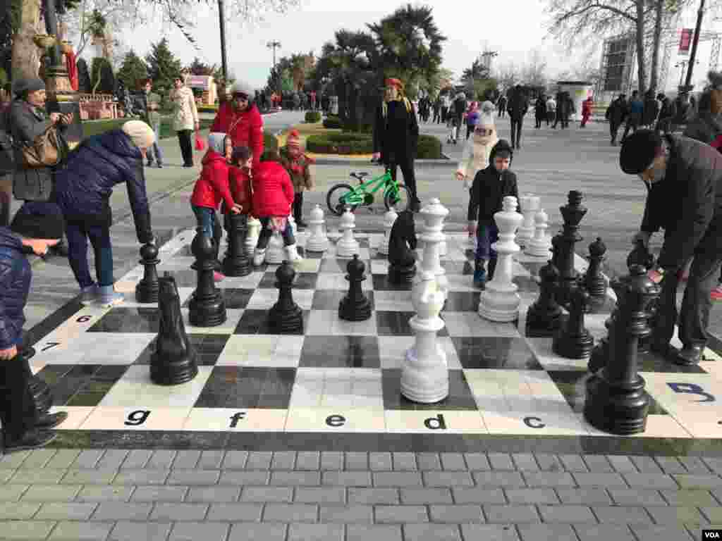 Novruz bayramında şahmat yarışı