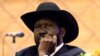 South Sudan President Salva Kiir attends the signing of a peace agreement with the South Sudan rebels aimed to end a war in which tens of thousands of people have been killed, in Khartoum, Sudan June 27, 2018. 