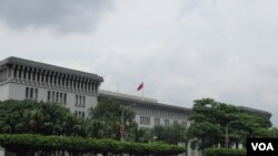 台湾外交部大楼( 美国之音 张永泰拍摄） 