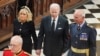 رئیس‌جمهوری و بانوی اول آمریکا در مراسم تشییع جنازه ملکه الیزابت شرکت کردند