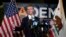 Thống đốc California Gavin Newsom phát biểu với phóng viên sau khi chiến thắng cuộc bỏ phiếu nhằm bãi nhiệm ông, tại trụ sở của Đảng Dân chủ ở Sacramento, hôm 14/9.