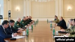 Rusiya nümayəndə heyəti Azərbaycan prezidenti ilə görüşüb