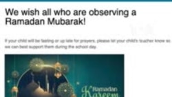 امریکی اسکولز میں رمضان سے متعلق کیا خصوصی اقدامات کیے جاتے ہیں؟