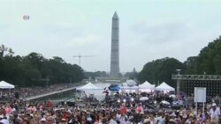 奧巴馬發表演說紀念華盛頓大遊行50週年