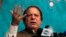 Nawaz Sharif speaks to party members during a function in Lahore in this May 20, 2013 file photo. 