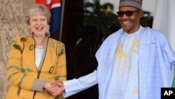 Theresa May da Muhammadu Buhari