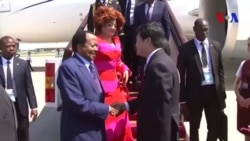 Le président du Cameroun, et la Guinée équatoriale sont arrivés en chine (vidéo)