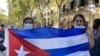 Cubanos en España afirman: “Por fin perdimos el miedo”. [Foto Júlia Riera/VOA].