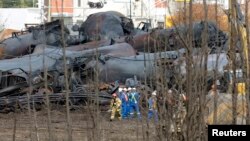 Oil Train Explodes in Canada