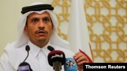 د قطر د بهرنیو چارو وزیر شیخ محمد بن عبدالرحمان الثاني
