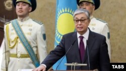 Касым-Жомарт Токаев вступает в должность президента Казахстана