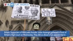 VOA60 Addunyaa - British Court to Rule on US Extradition of Wikileaks’ Julian Assange