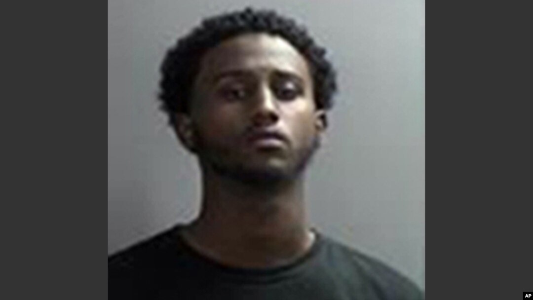 Hanad Mustofe Musse dalam foto yang disediakan oleh penjara Sherburne County Jail, Minnesota.