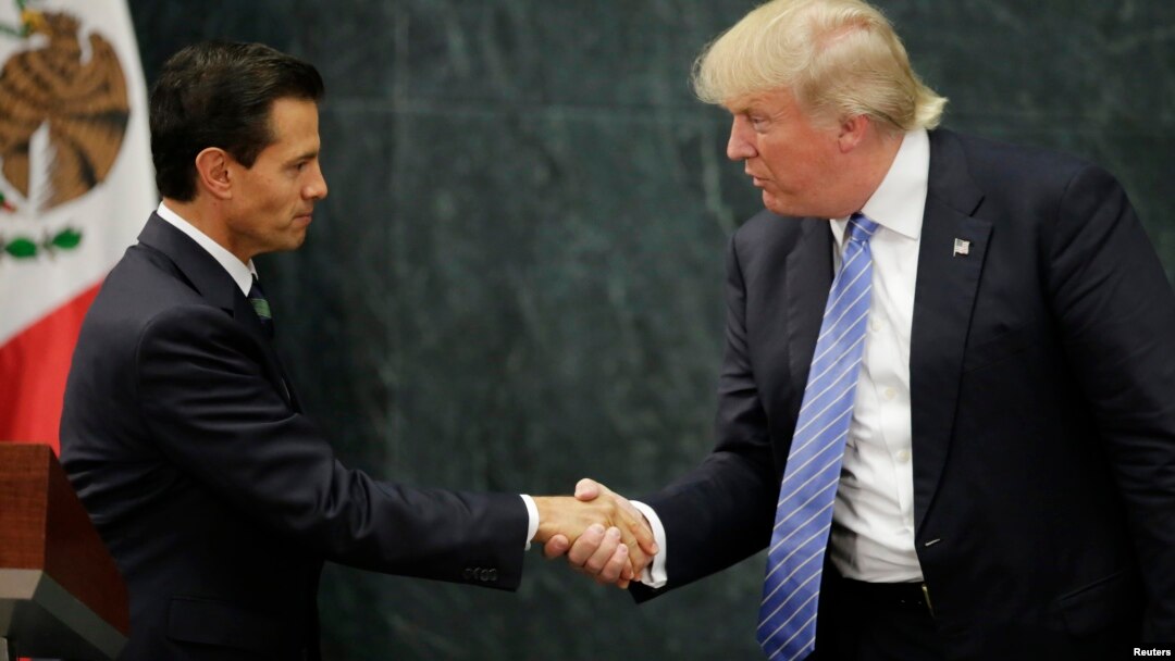 La reunión realizada en Ciudad de México es la primera entre un jefe de Estado latinoamericano y Donald Trump