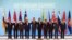 ASEAN leaders take a group photo ahead of the opening ceremony of the 32nd ASEAN Summit in Singapore, April 28, 2018.