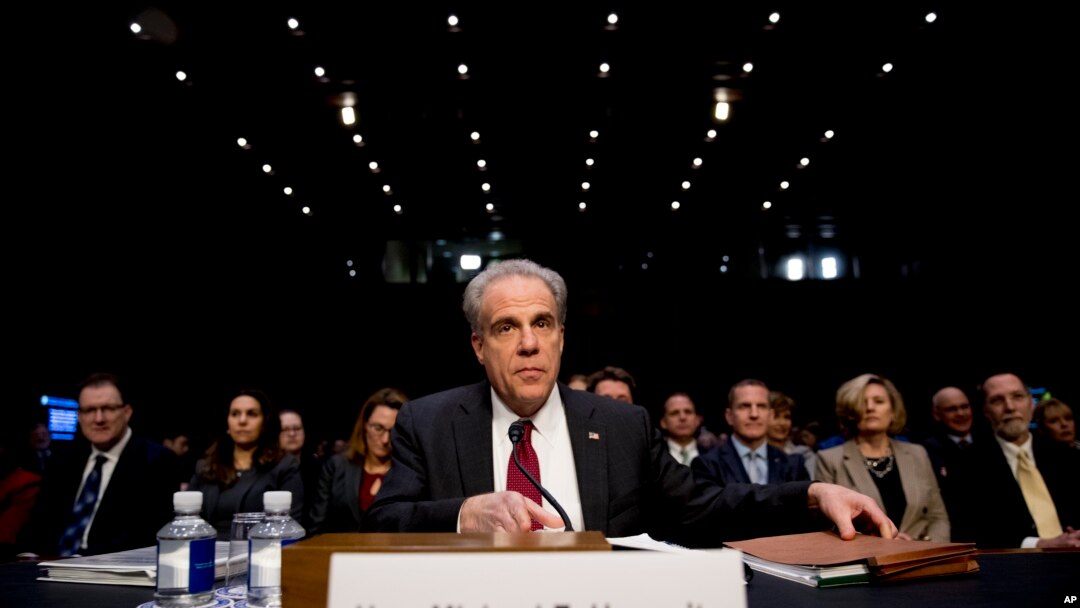 Umugenzuzi mukuru mu bushikiranganji bw'ubutungane Michael Horowitz ariko yishura ibibazo vy'akanama ka sena kajejwe ubutungane. Washington, itariki 11/12/2019.