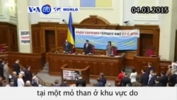 Ukraine mặc niệm nạn nhân nổ khí metan ở mỏ than (VOA60)