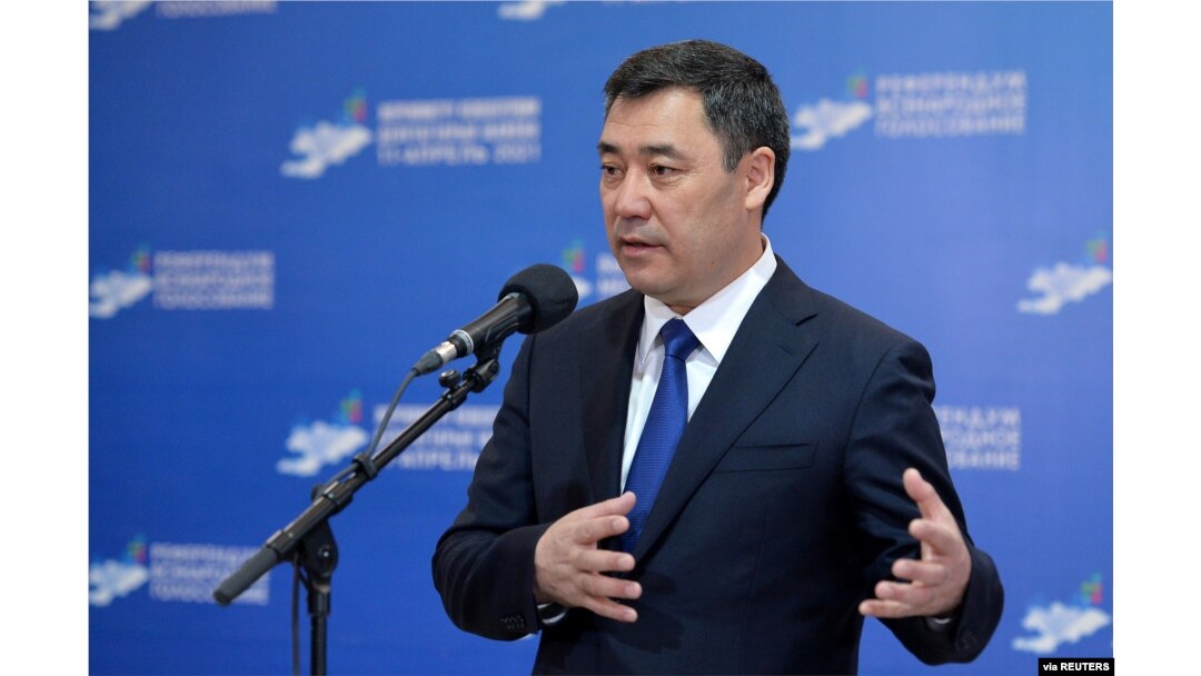 Prezident Sadir Japarov, Bishkek, 11-aprel, 2021