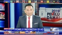 Laporan Langsung VOA untuk BeritaSatu: Pemilu Indonesia di AS