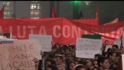 2013-06-22 美國之音視頻新聞: 巴西總統呼籲抗議者保持冷靜