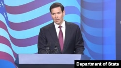 Secretary of State Marco Rubio in Israel. September 15, 2025.