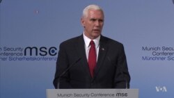 Pence Vows 'Unwavering' US Commitment to Transatlantic Alliance