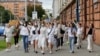 Cuarta noche consecutiva de protestas en Bielorrusia tras elecciones