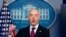 FILE - In this March 1, 2021 file photo, Homeland Security Secretary Alejandro Mayorkas speaks during a press briefing at the White House in Washington. 