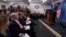 President Barack Obama thanks the members of the press as he begins his final presidential news conference, Jan. 18, 2017, in the Brady Press Briefing Room of the White House in Washington.