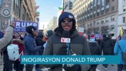 Malgre Gwo Fredi Sipòtè Trump yo te Pran Lari pou Fete Envestiti a