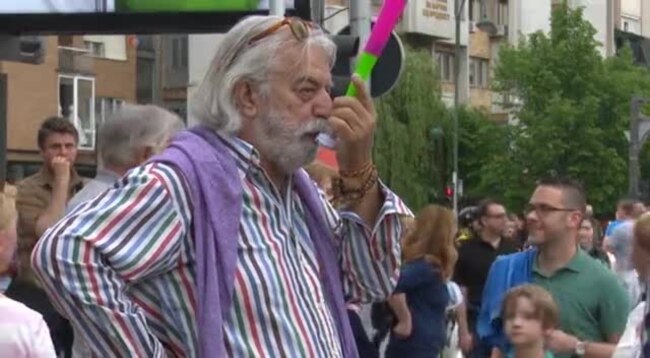 Фотографии од Шарената револуција во Вашингтон