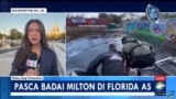 Laporan VOA untuk Metro TV: Pasca Badai Milton di Florida, AS 