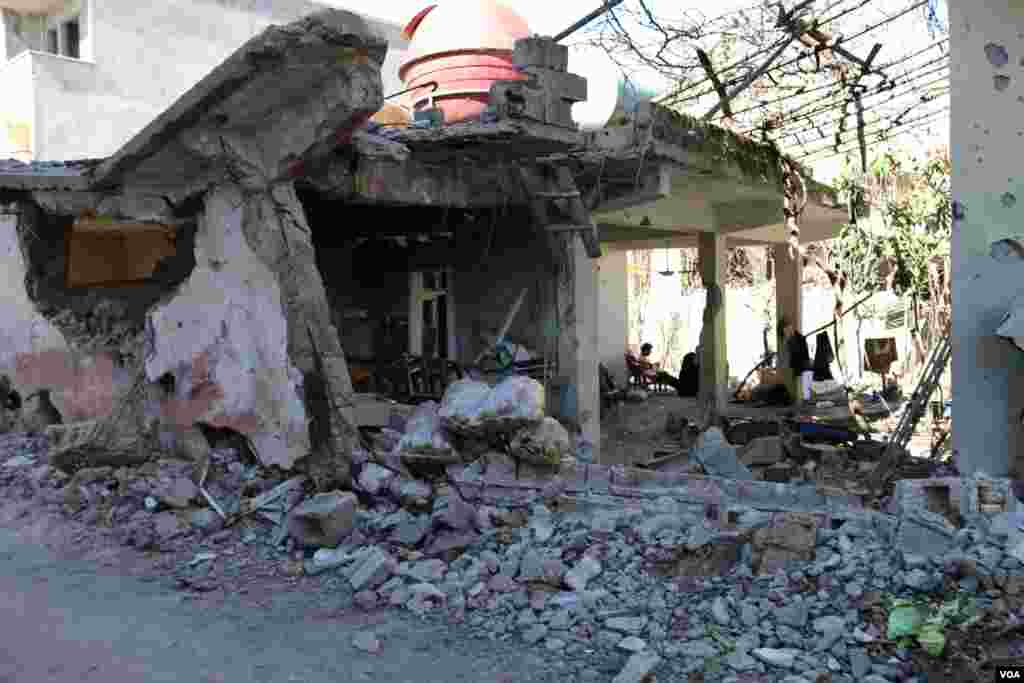 Jazeera City in Kurdsih Region in South east of Turkey under Turkish security forces attack 