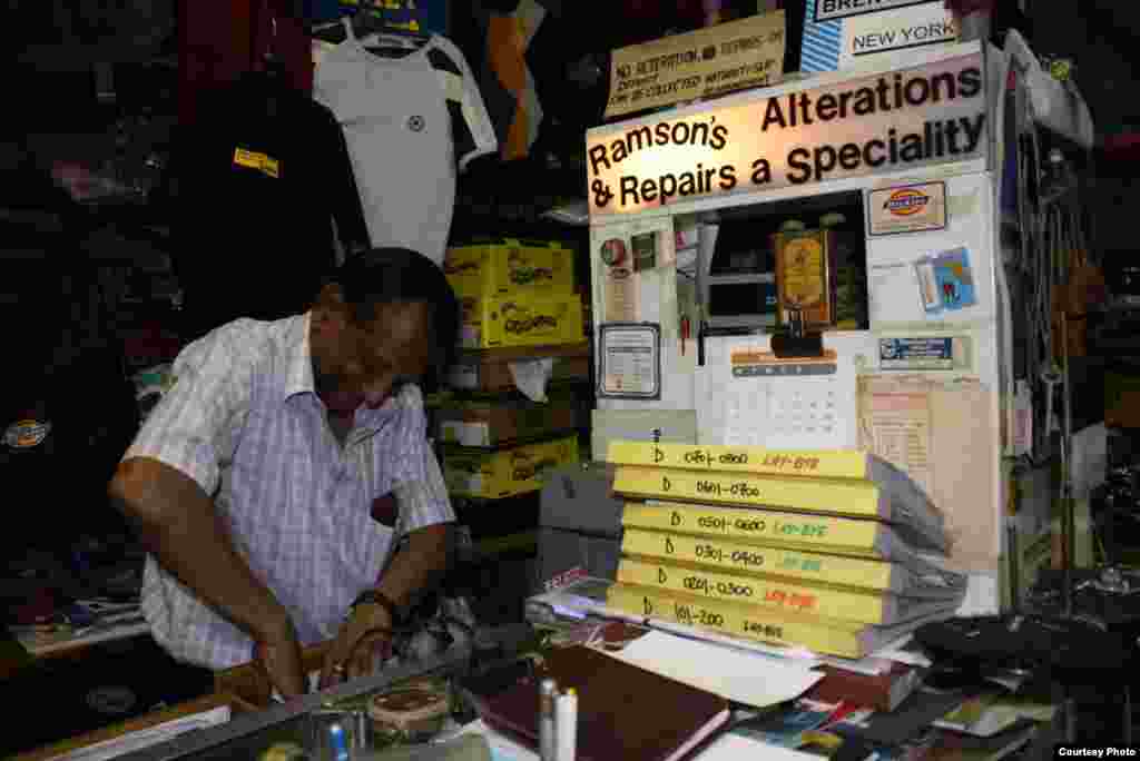 When Chhiba retires his shop will be replaced by a modern business. &ldquo;Now, everybody wants to look the same,&rdquo; he says. Photo by Darren Taylor