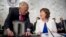 Sen. Angus King, I-Maine, left, and Sen. Susan Collins, R-Maine, right, warn, July 17, 2018, that newspapers in their home states are in danger of reducing news coverage, if the United States maintains recently imposed tariffs on Canadian newsprint.