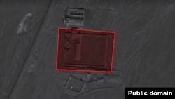 تصویر ارتش اسرائیل از محل نگهداری از موشک‌های بالستیک که هدف قرار گرفت