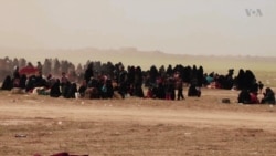 IS Wives Evacuating Syria's Baghuz Speak to VOA