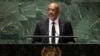 El Primer Ministro de Haití, Ariel Henry, se dirige al 78º período de sesiones de la Asamblea General de las Naciones Unidas, el viernes 22 de septiembre de 2023, en la sede de las Naciones Unidas.