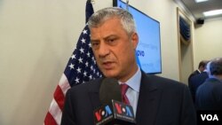 Presidenti i Kosovës Hashim Thaçi