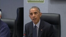 Obama Says Hurricane Hit Haiti Hard